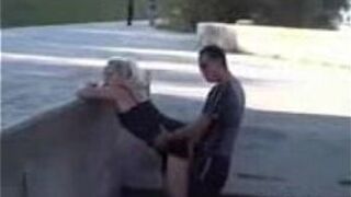 public sex girl who suck and fuck on the street CRAZY porn video